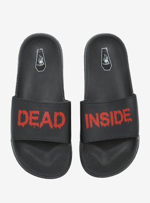Dead Inside Slide Sandals