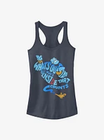 Disney Aladdin Quote Genie Bottle Girls Tank