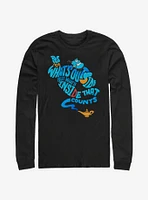 Disney Aladdin Quote Genie Bottle Long-Sleeve T-Shirt