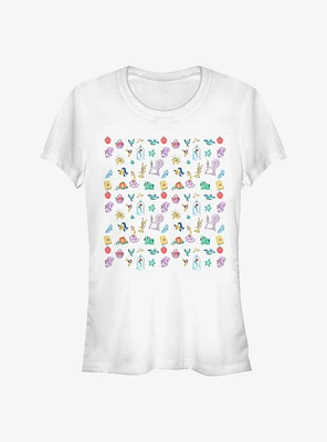Disney Princess Doodles Girls T-Shirt