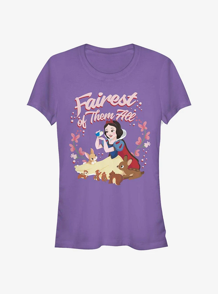 Disney Snow White And The Seven Dwarfs Magical Love Girls T-Shirt