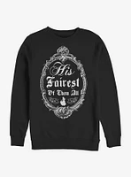 Disney Snow White And The Seven Dwarfs His Fairest Crew Sweatshirt