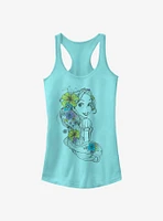 Disney Tangled Rapunzel Sketch Girls Tank