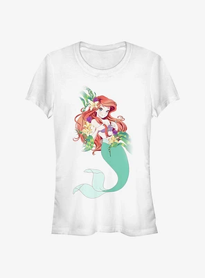 Disney The Little Mermaid Ariel Kawaii Girls T-Shirt