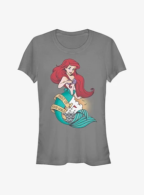 Disney The Little Mermaid Sailor Ariel Girls T-Shirt