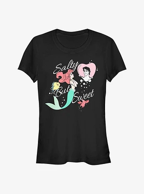 Disney The Little Mermaid Salty But Sweet Girls T-Shirt
