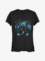 Disney The Little Mermaid Undulating Ursula Girls T-Shirt