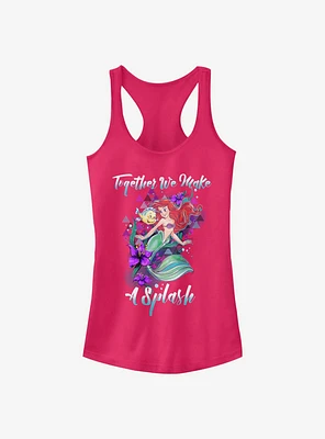 Disney The Little Mermaid Make A Splash Girls Tank Top