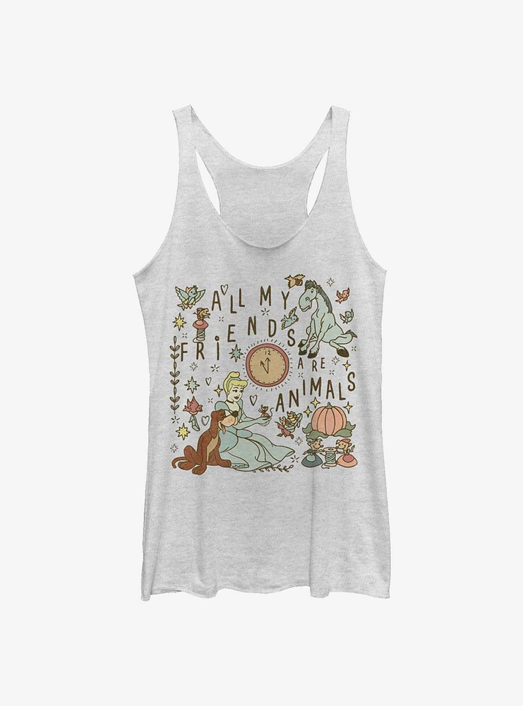 Disney Cinderella All My Friends Are Animals Girls Tank