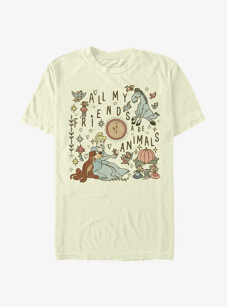 Disney Cinderella All My Friends Are Animals T-Shirt