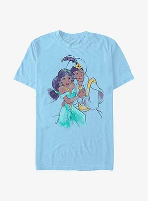 Disney Aladdin Jasmine And Ali T-Shirt