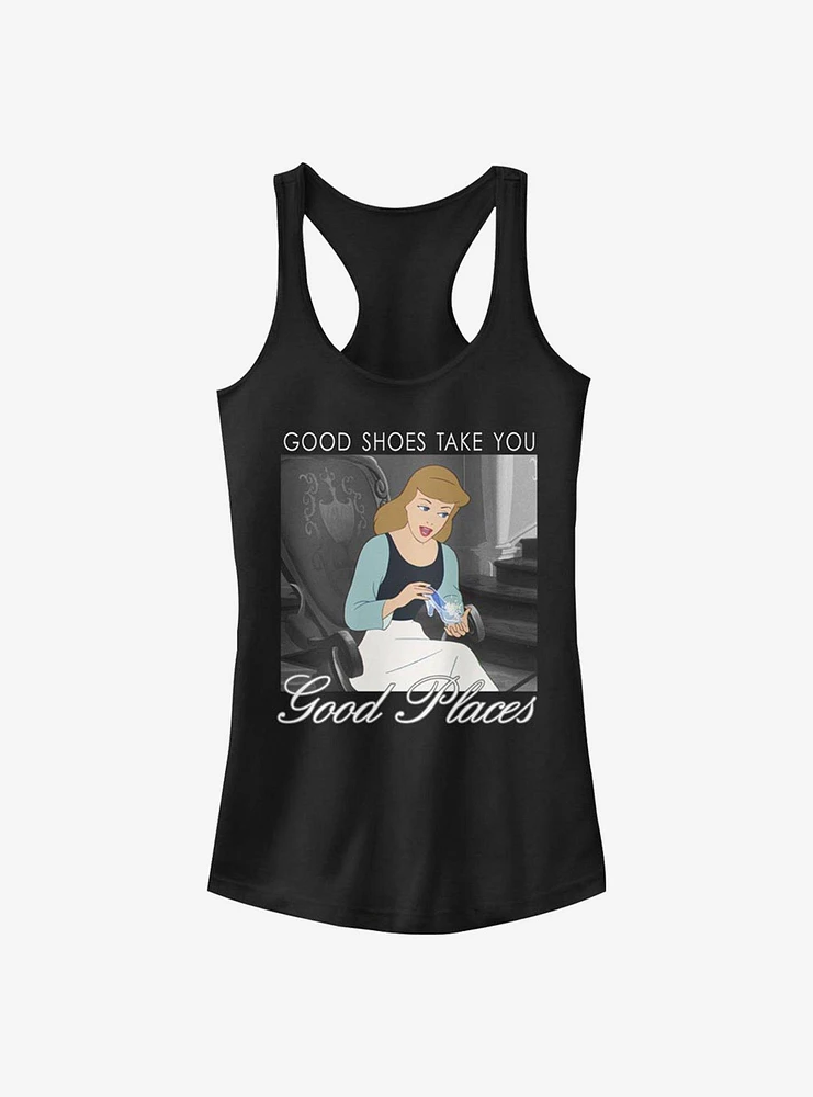 Disney Cinderella Shoes Girls Tank