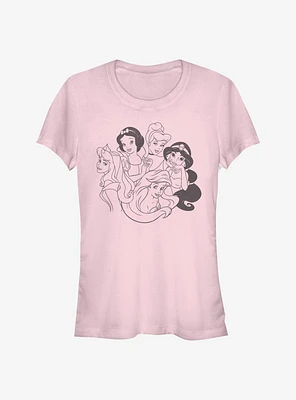 Disney Princess Simple Girls T-Shirt