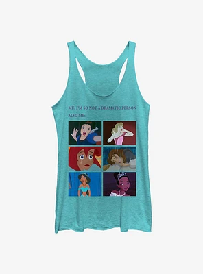 Disney Princess Drama Meme Girls Tank