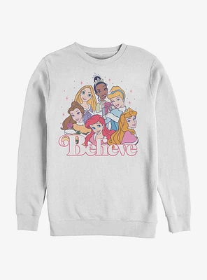 Disney Princess Believe Crew Sweatshirt