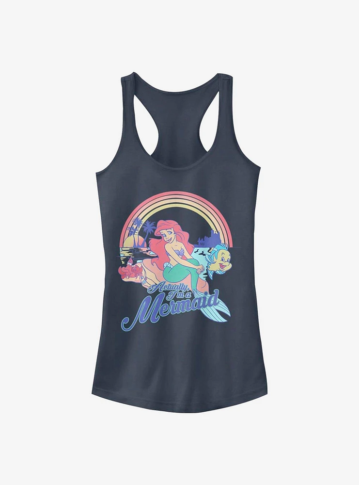 Disney The Little Mermaid Actual Girls Tank