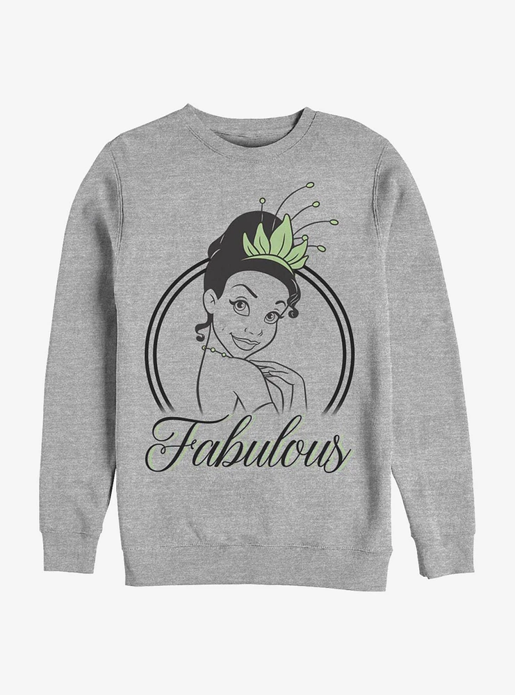 Disney The Princess And Frog Fabulous Tiana Crew Sweatshirt