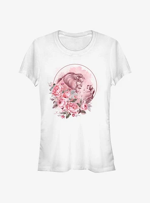 Disney Beauty And The Beast Tale As Old Time Girls T-Shirt