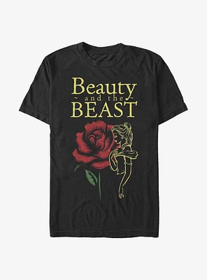 Disney Beauty And The Beast Rose T-Shirt