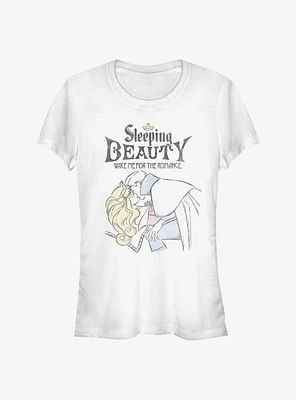 Disney Sleeping Beauty Aurora & Phillip Wake Me For The Romance Girls T-Shirt