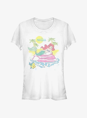 Disney The Little Mermaid Beach Ariel Girls T-Shirt
