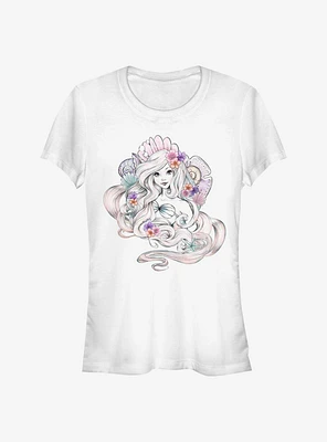 Disney The Little Mermaid Shells Girls T-Shirt