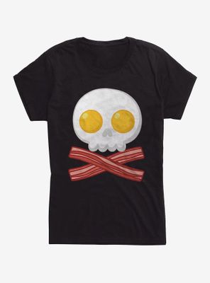 Bacon And Death Womens T-Shirt