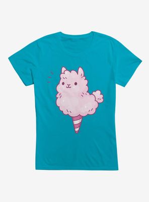 Cotton Candy Alpaca Womens T-Shirt