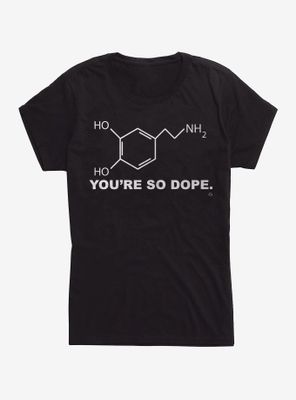 Dope Chemical Element Womens T-Shirt