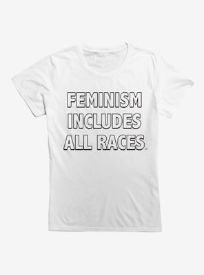 Feminism All Races Womens T-Shirt