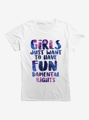 Fun Damental Rights Womens T-Shirt