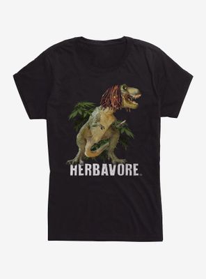Herbavore With Plants Womens T-Shirt