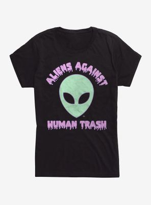 Human Trash Womens T-Shirt