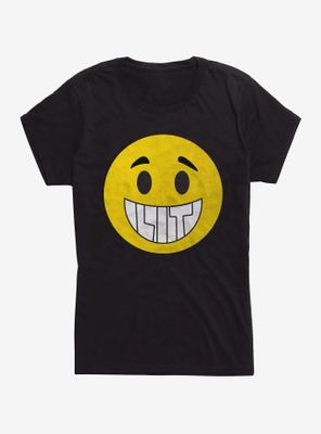 Lit Smile Womens T-Shirt