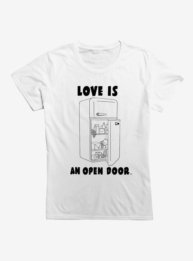 Love Is An Open Door Womens T-Shirt