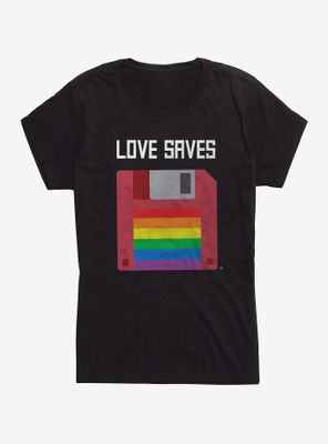 Love Saves Womens T-Shirt