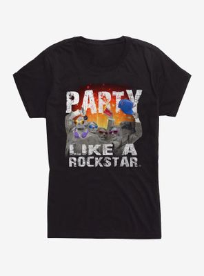Party Like A Rockstar Womens T-Shirt