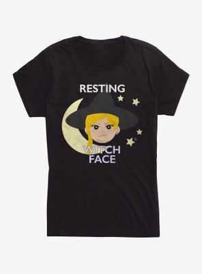 Resting Witch Face Womens T-Shirt
