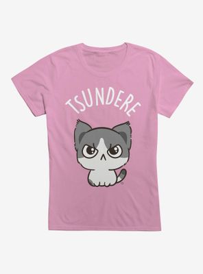 Tsundere Kitty Womens T-Shirt