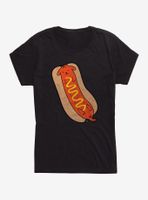 Weenie Dog Womens T-Shirt
