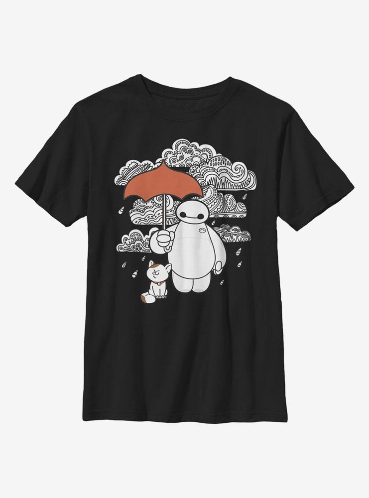 Disney Big Hero 6 Patterned Baymax Youth T-Shirt