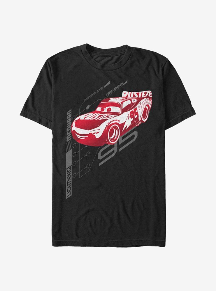 Disney Pixar Cars Foiled McQueen T-Shirt