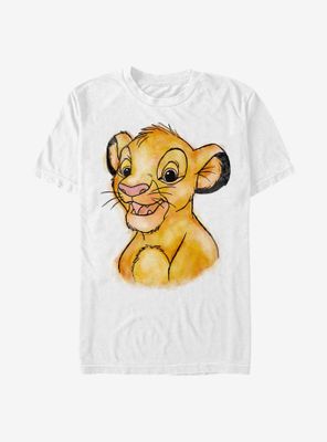 Disney The Lion King Painted Simba T-Shirt