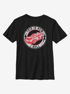 Disney Pixar Cars Rolling Lightning Youth T-Shirt