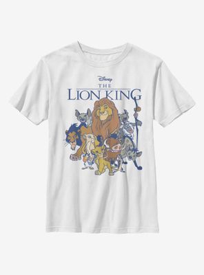 Disney The Lion King Group Youth T-Shirt