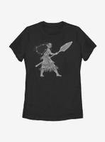 Disney Moana Constellation No Stars Womens T-Shirt