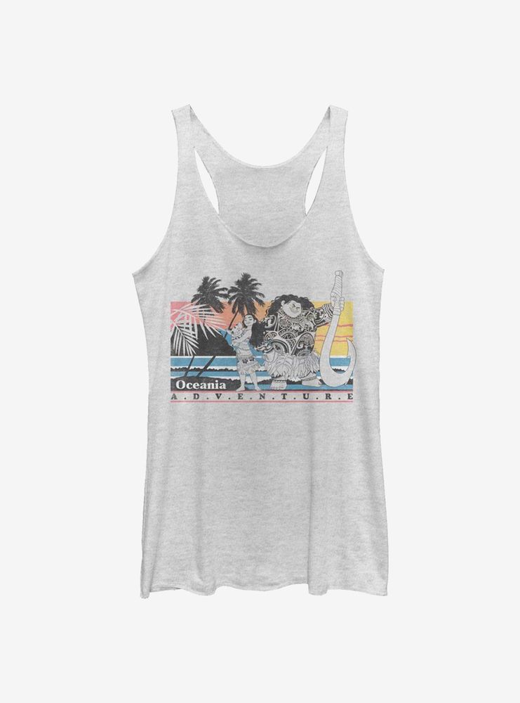 Disney Moana Oceania Adventure Womens Tank Top