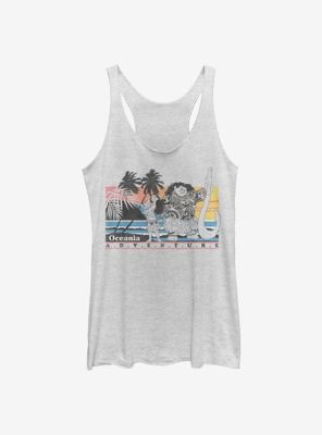 Disney Moana Oceania Adventure Womens Tank Top