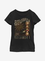 Disney Moana Beware Youth Girls T-Shirt