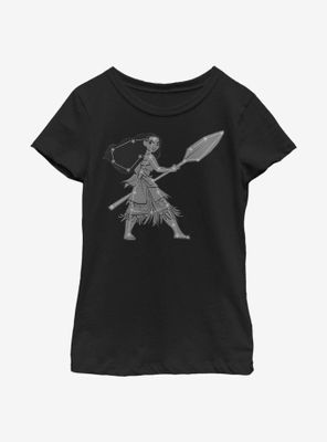 Disney Moana Constellation No Stars Youth Girls T-Shirt